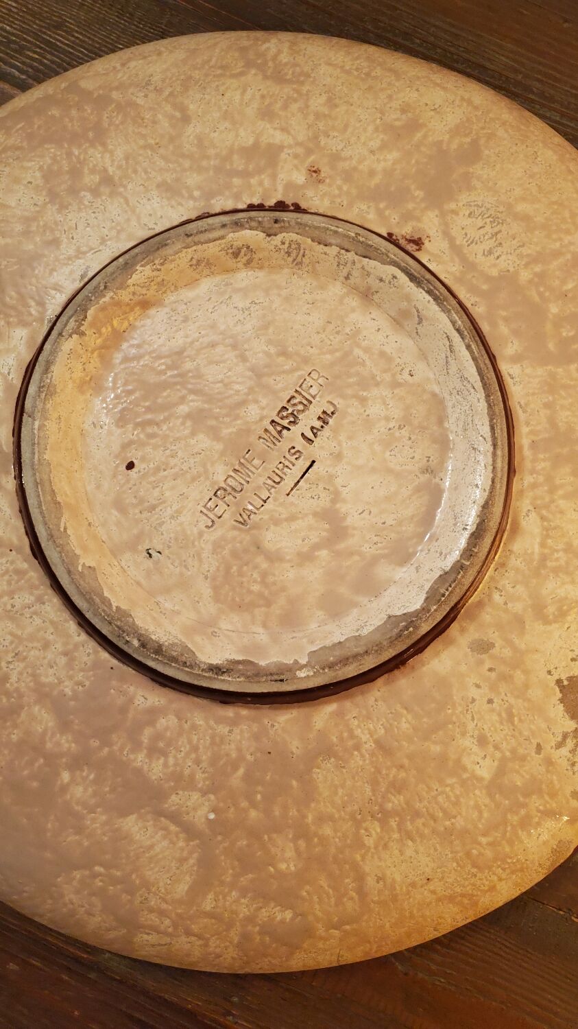 Massier Vallauris dish