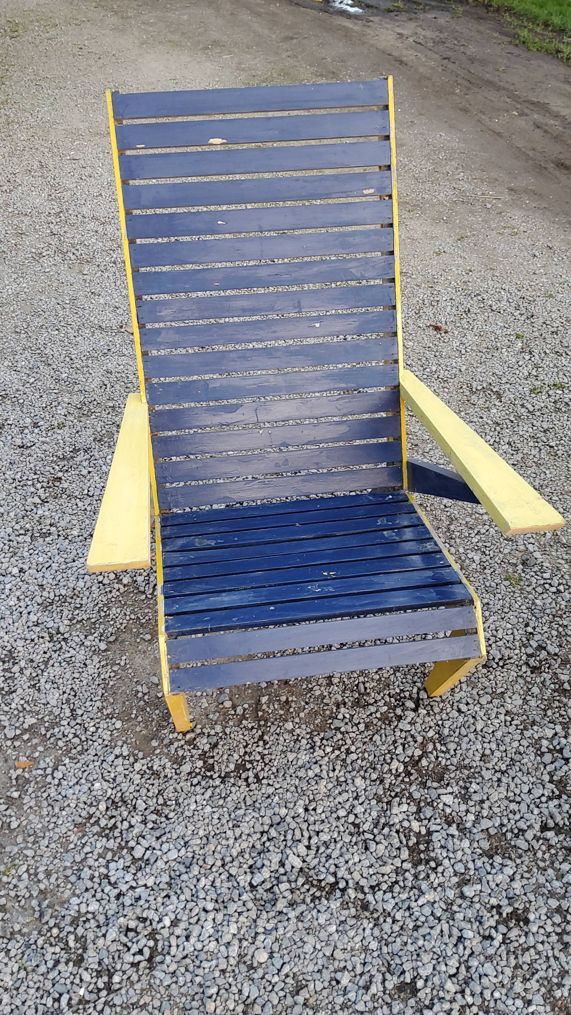 Garden furniture of the 50s coffee table + 2 armchairs compass legs