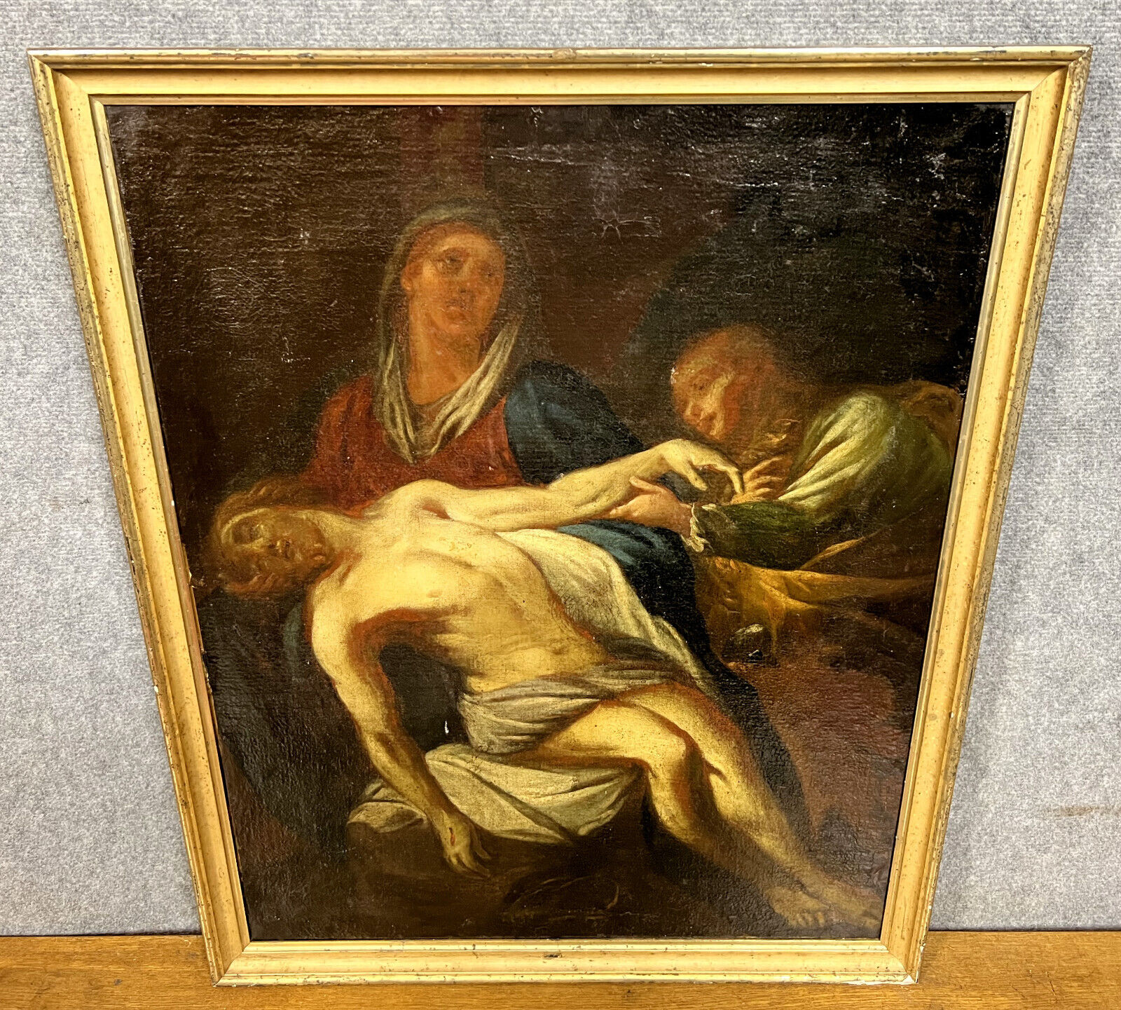 Tableau religieux, École Française du XVIIe siècle
