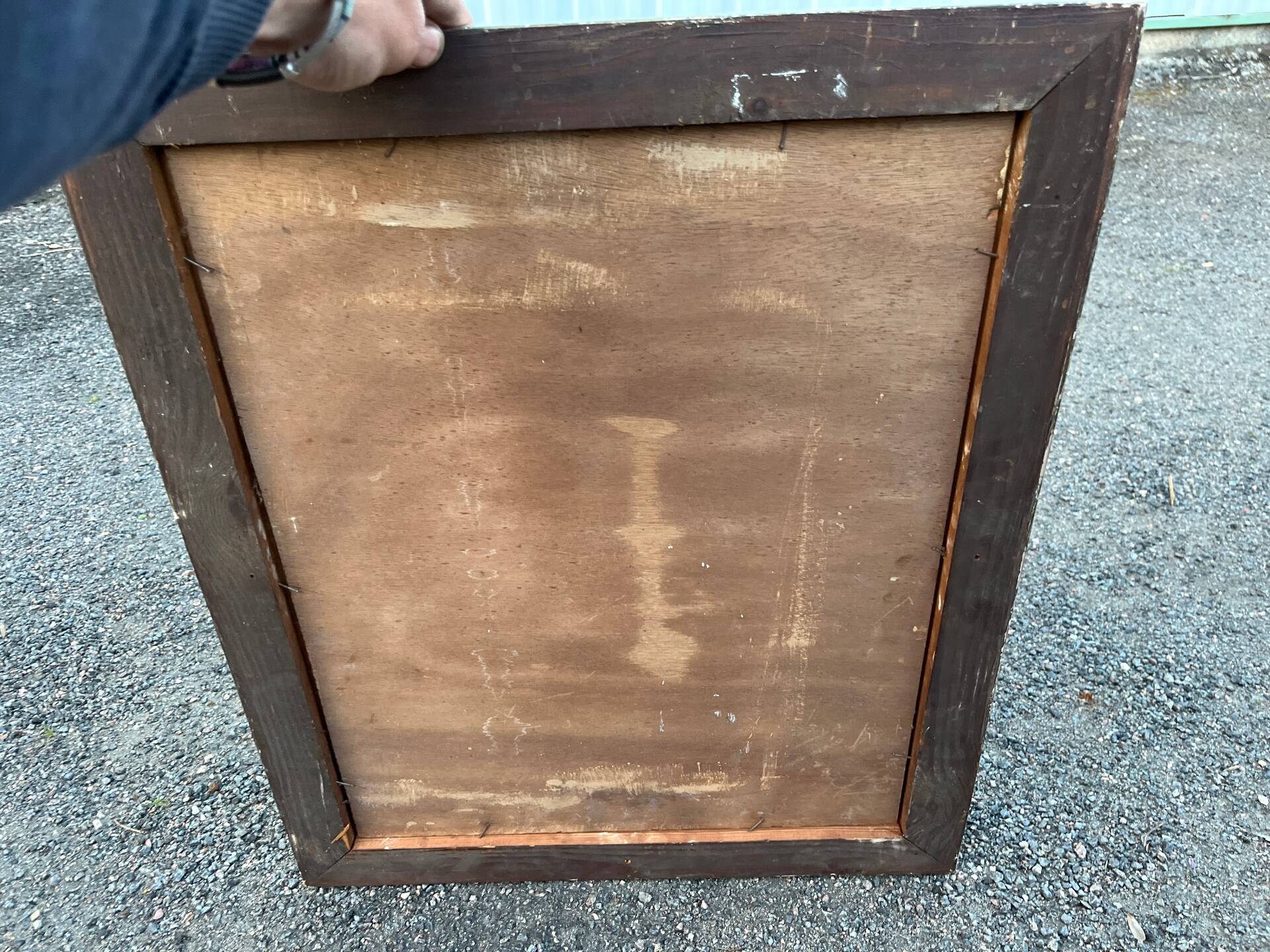 Impressionist painting, landscape at M. Loze's path.