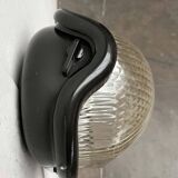 Wall Lamp Walnut Space Age Style Italian Modern Mid-Century by Achille Castiglioni for Flos, 1970s