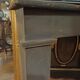 Decor, cheminée factice, console Bois peint époque 19 eme