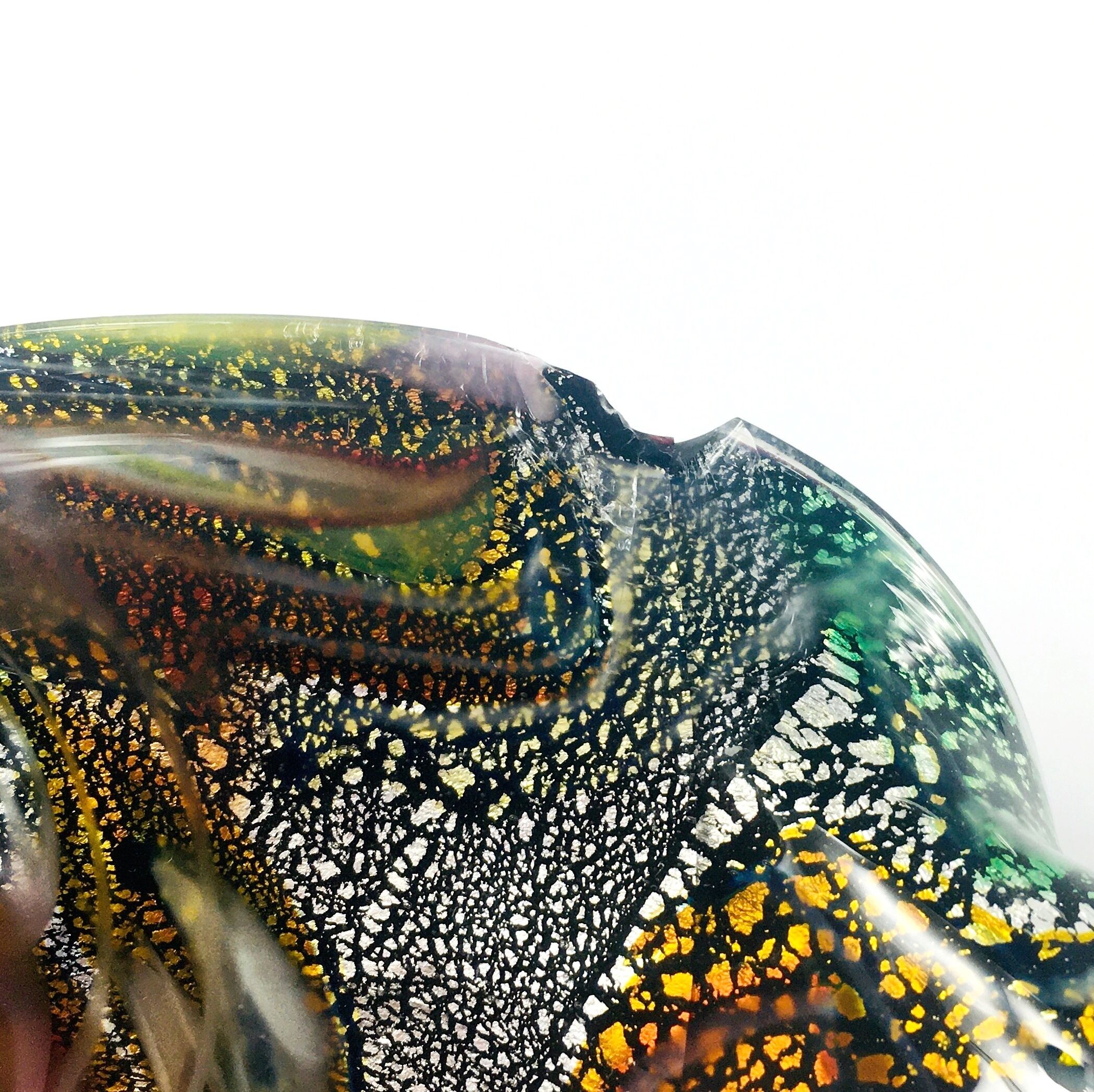 Pair of Tutti Frutti Murano Glass Bowls by Dino Martens, Italy, 1950s