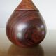 Scandinavian rosewood box, free form, 60s-70s