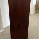 Danish retro vintage library in rosewood with sliding doors from the 1960s.