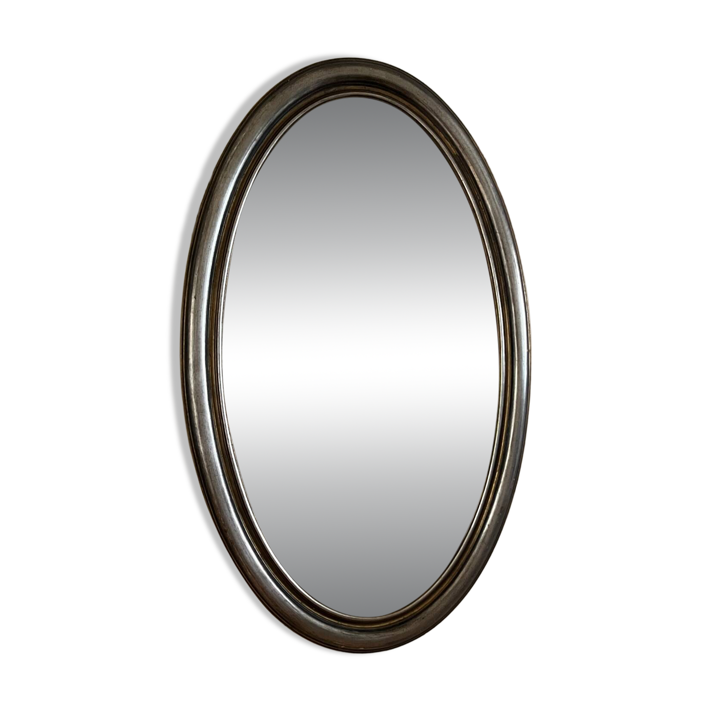 Oval mirror 1970s Deknudt