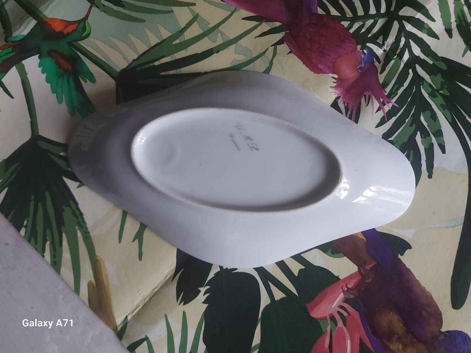 Limoges porcelain Ravier UML