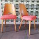 2 Vintage chairs Antonin Suman, Art Deco, Czechoslovakia 1960