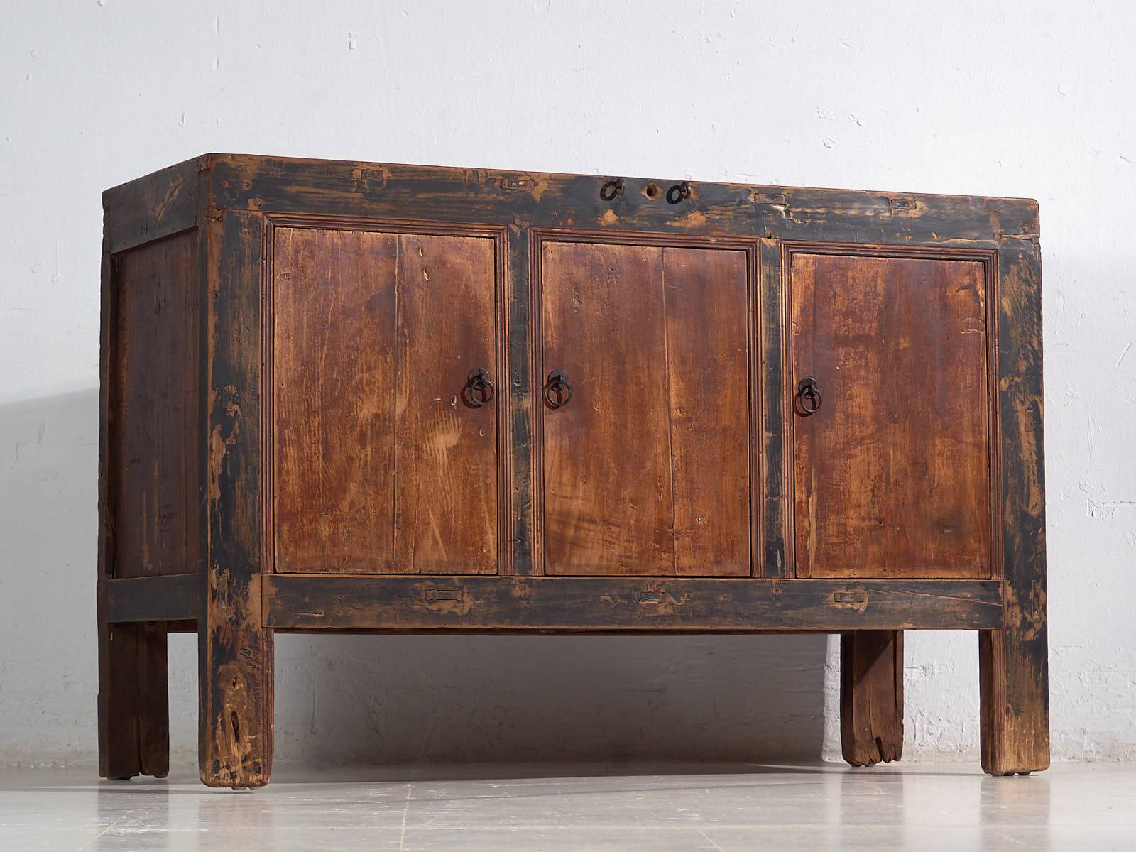 Antique Chinese wabi sabi style sideboard (c.1900) #21