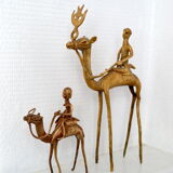 Ancient African brass statuettes