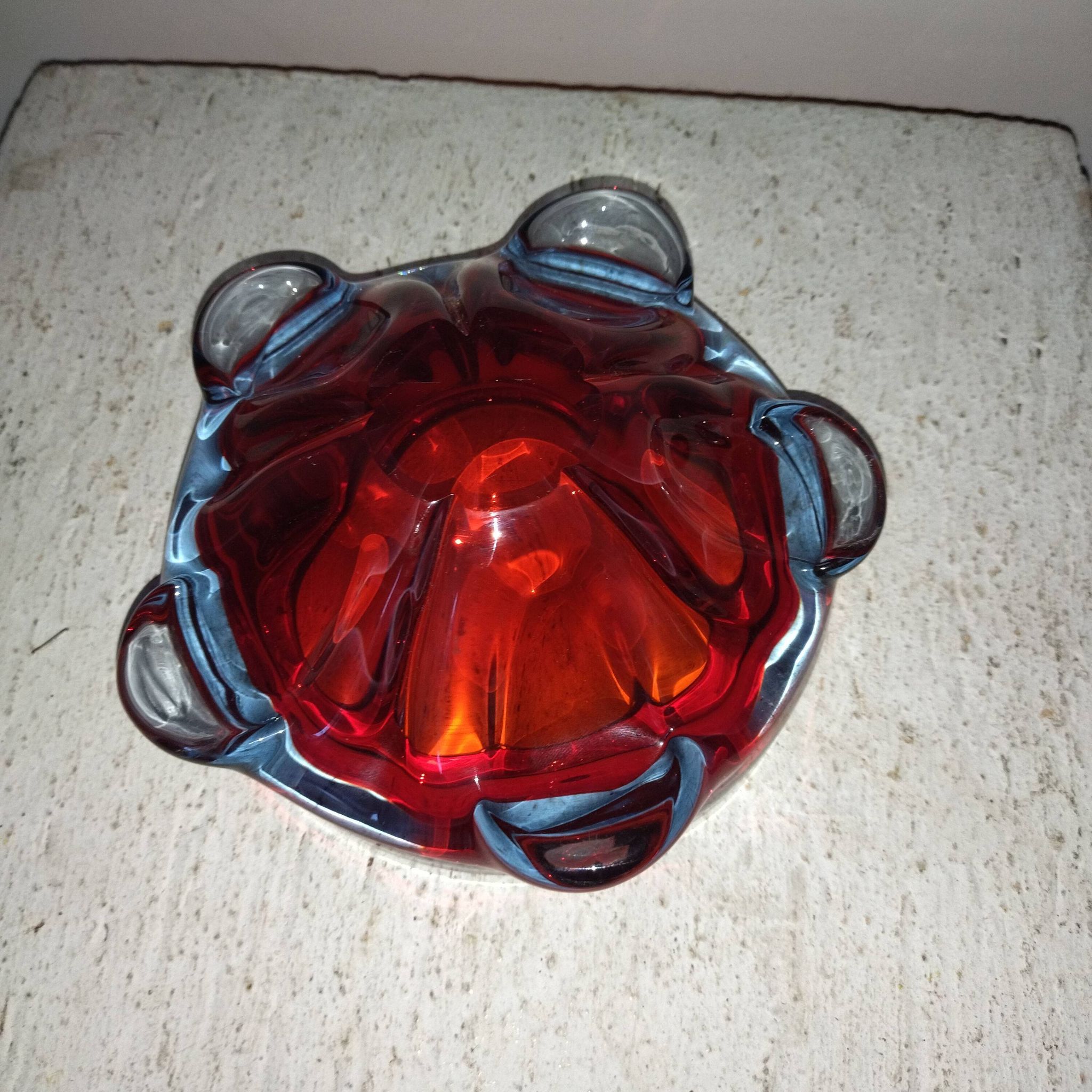 Coupe en verre de Murano