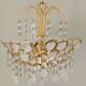 Lustre baroque a pampilles