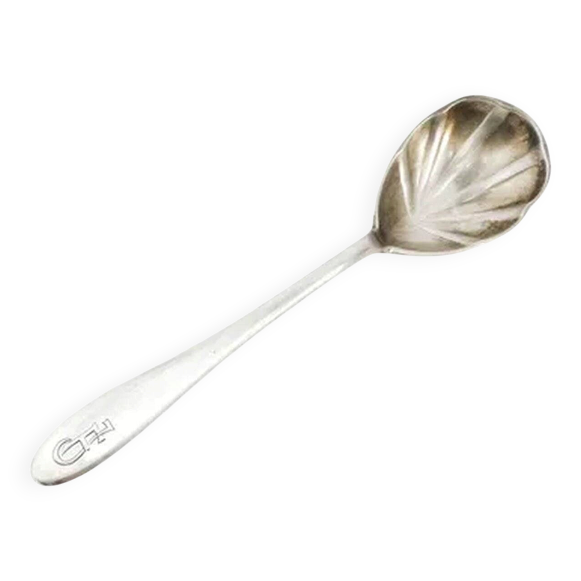 Art Deco silver spoon, Poland, 1930s
