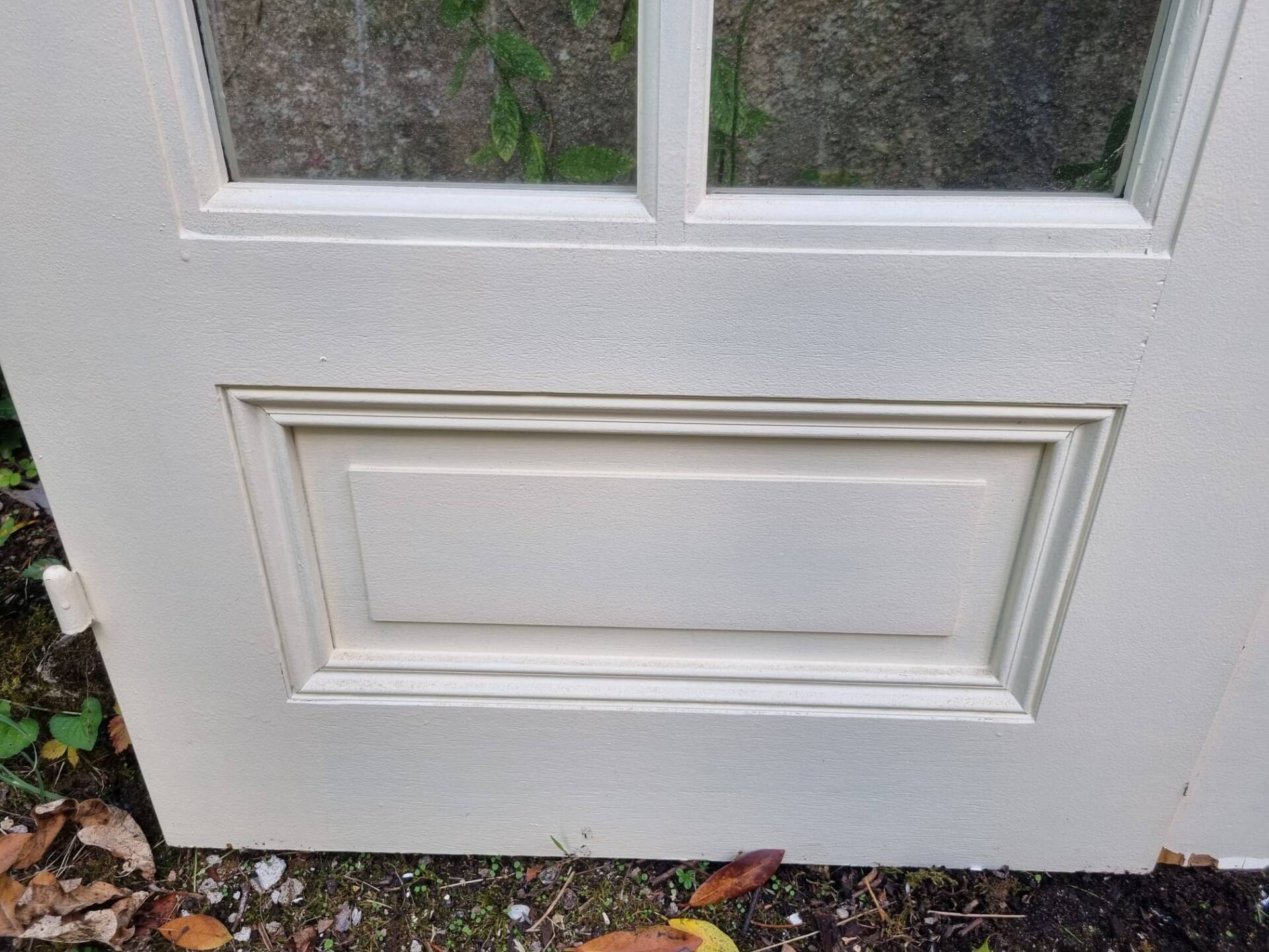 Double old doors