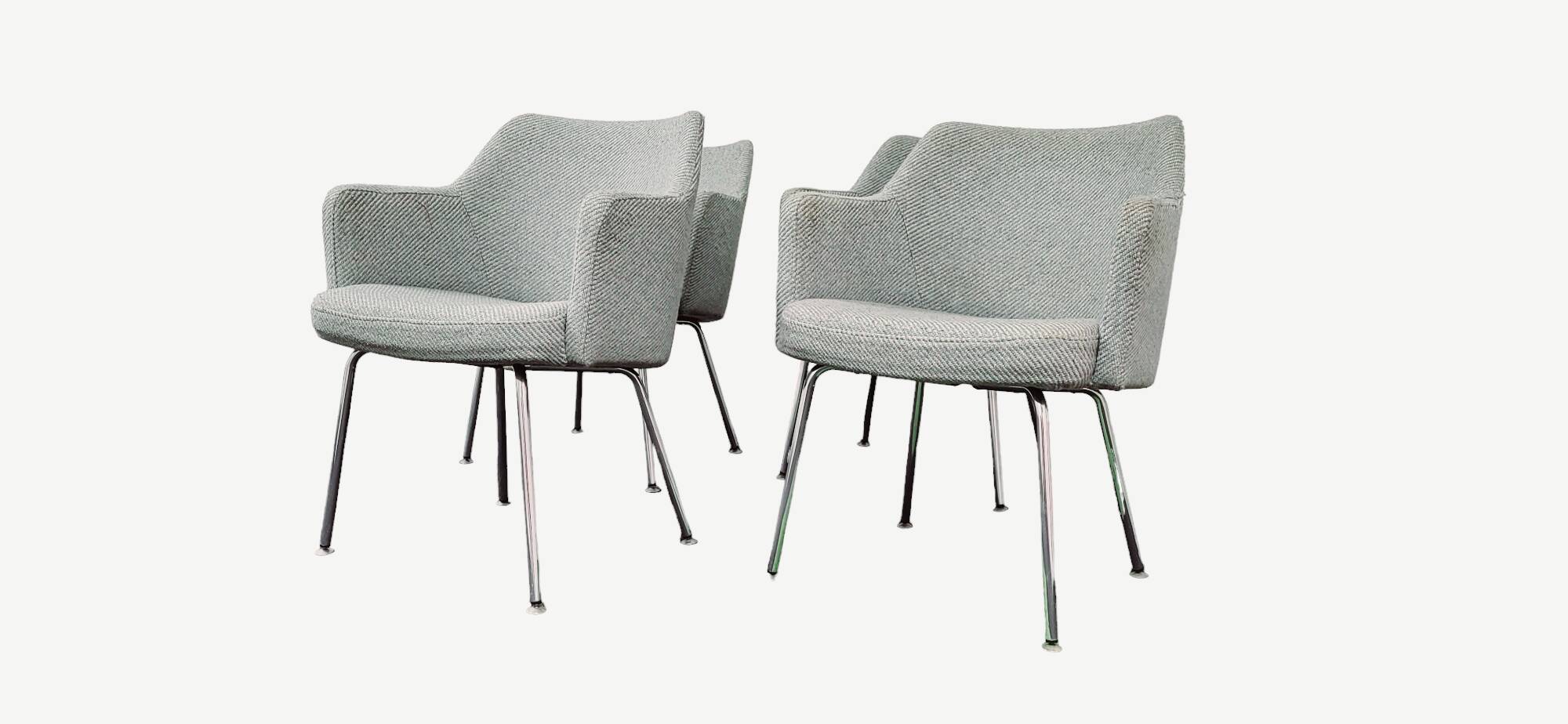 Vintage Armchairs by Hein Salomonson for Ap Originals, 1960s, Set of 4