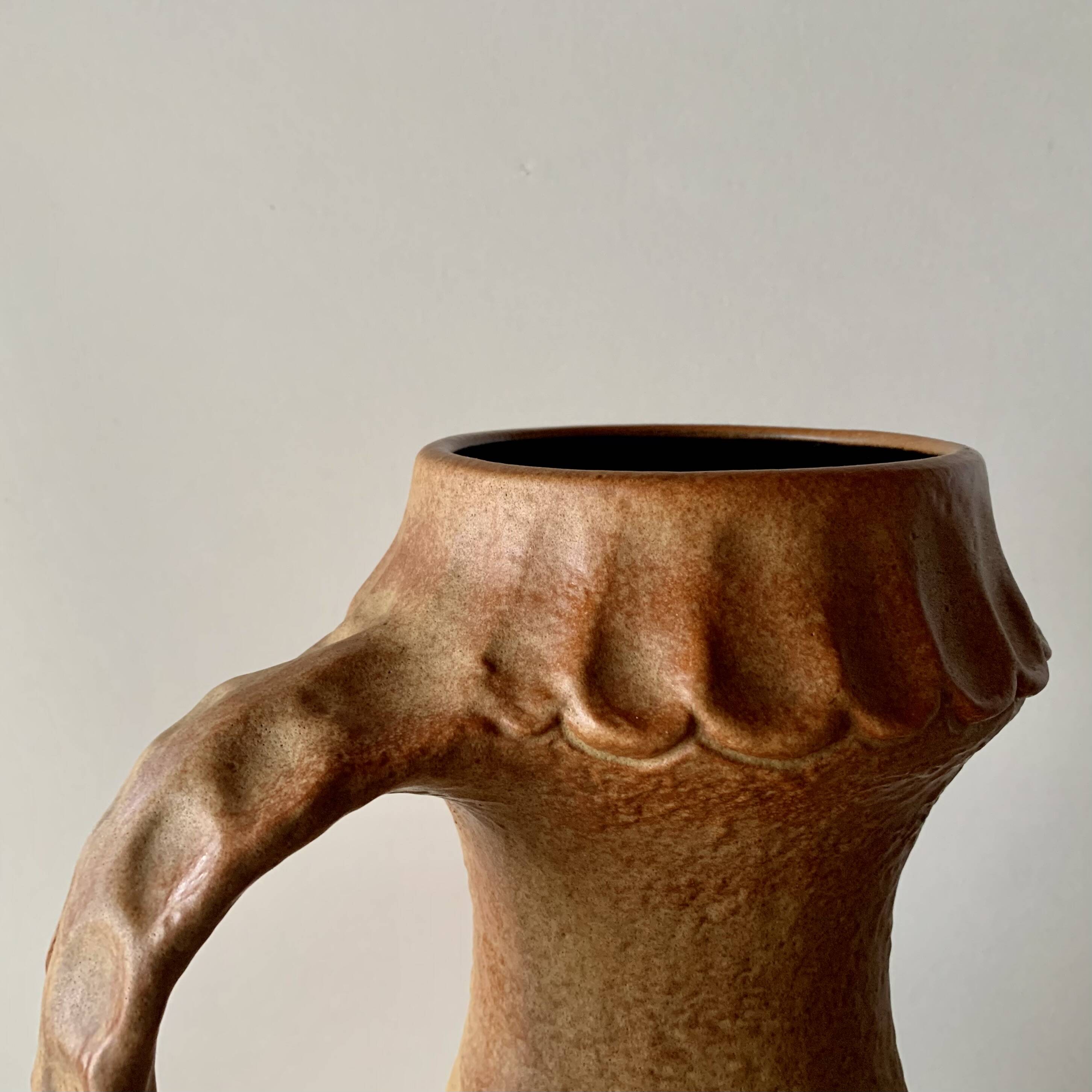 Large Fat Lava ceramic floor vase - West Germany - Dümler & Breiden 1006/50