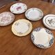 Mismatched antique plates