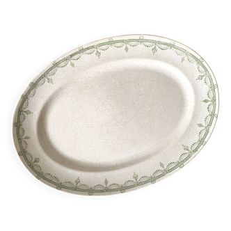 HBCM ironstone oval dish