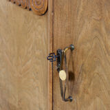 Walnut wardrobe art deco period