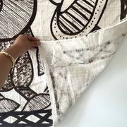 Grande tapisserie vintage de Korhogo — Sénoufo, Côte d'Ivoire