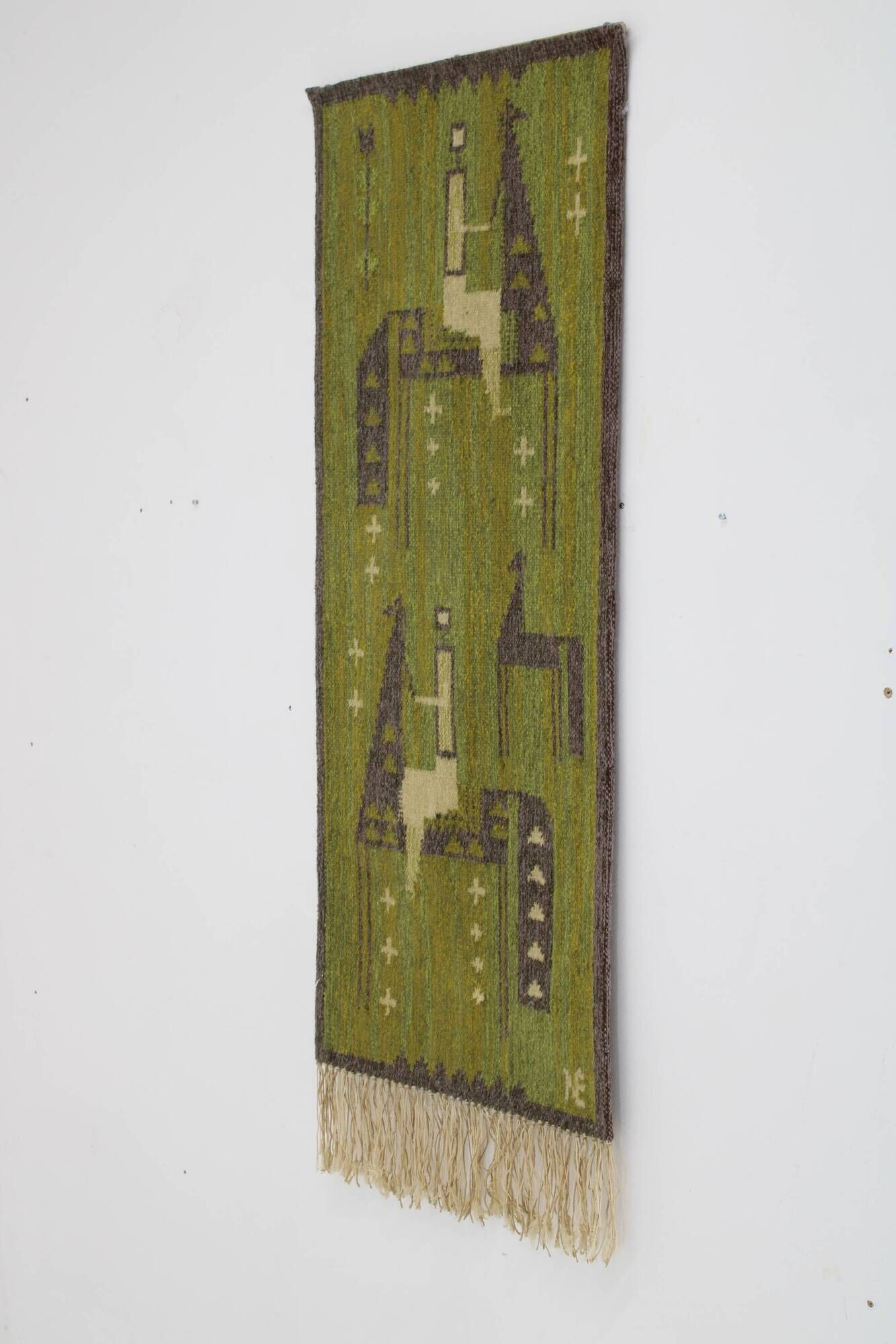 1970s Wool Tapestry , Denmark