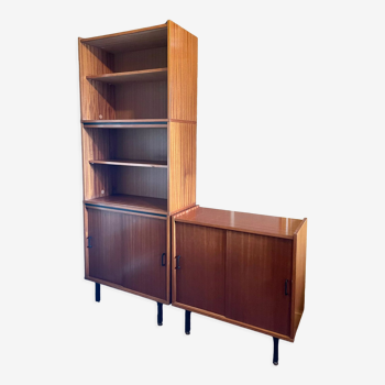 Vintage modular bookcase