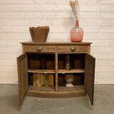 Buffet Art Deco marquetry and brass inlay