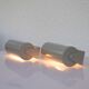 Vintage Scandinavian wall sconces, 1990s, set of 2.