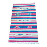 Kelim Collection cotton rug made in India, 20th century