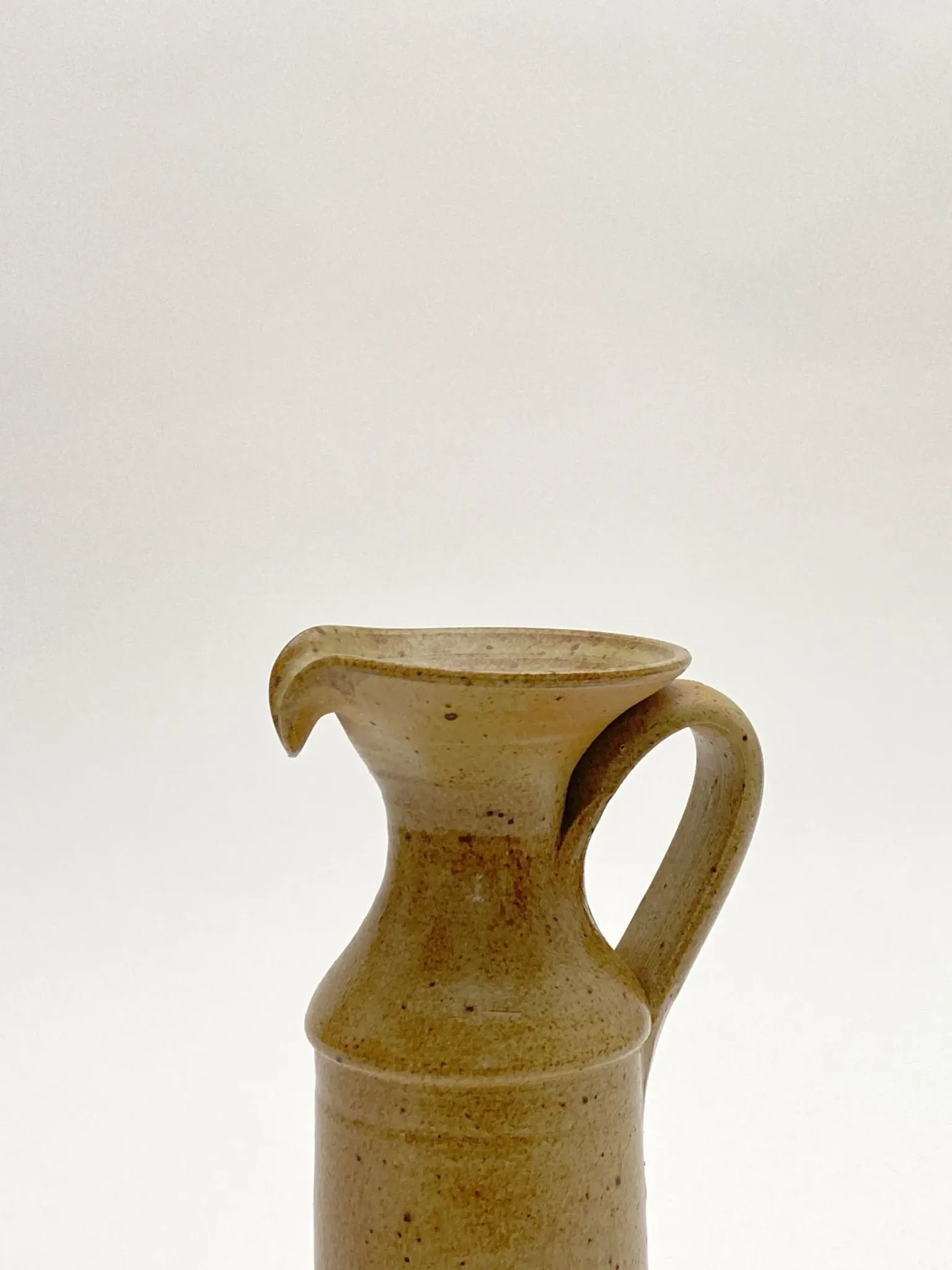 Natural stoneware jug