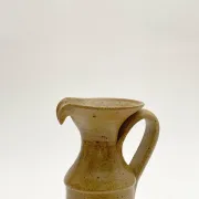 Natural stoneware jug