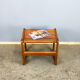 Table d'appoint, teck massif, années 1960