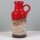 Large Scheurich “Fat Lava” vase with handle – West Germany, model 407-3