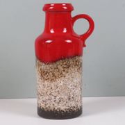 Large Scheurich “Fat Lava” vase with handle – West Germany, model 407-3