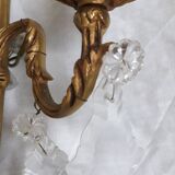 Pair of bronze sconces