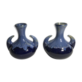 Pair of 2 ceramic vases