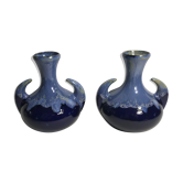 Pair of 2 ceramic vases