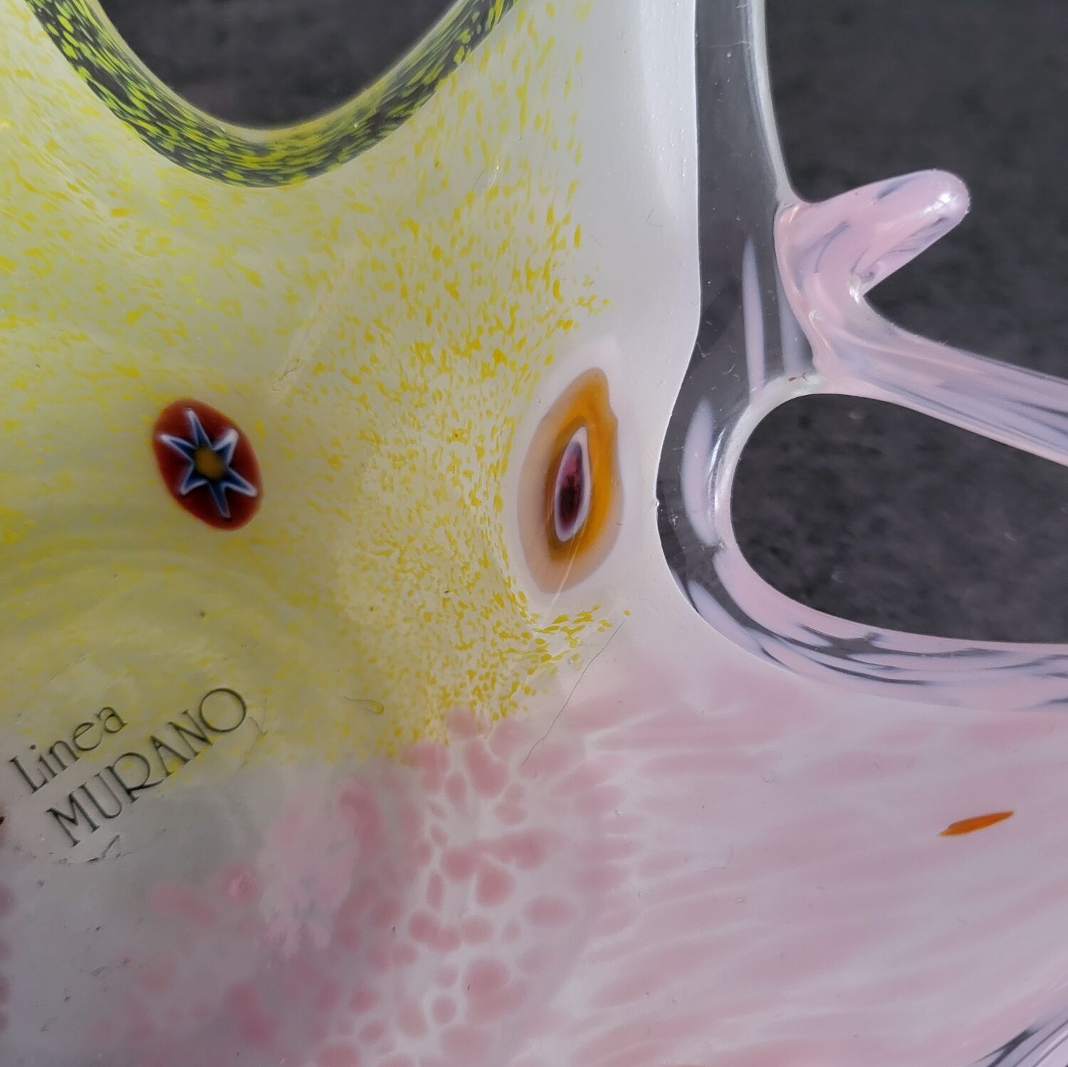 Etoile de mer en verre de Murano vintage en excellent état