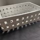 White ceramic basket