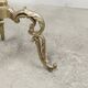 Bronze and white marble floor lamp 1960