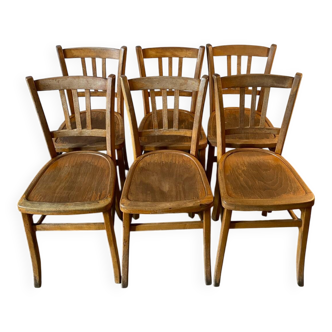 6 chaises bistrot