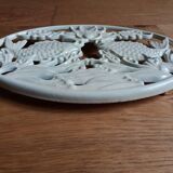 Cast iron fish trivet