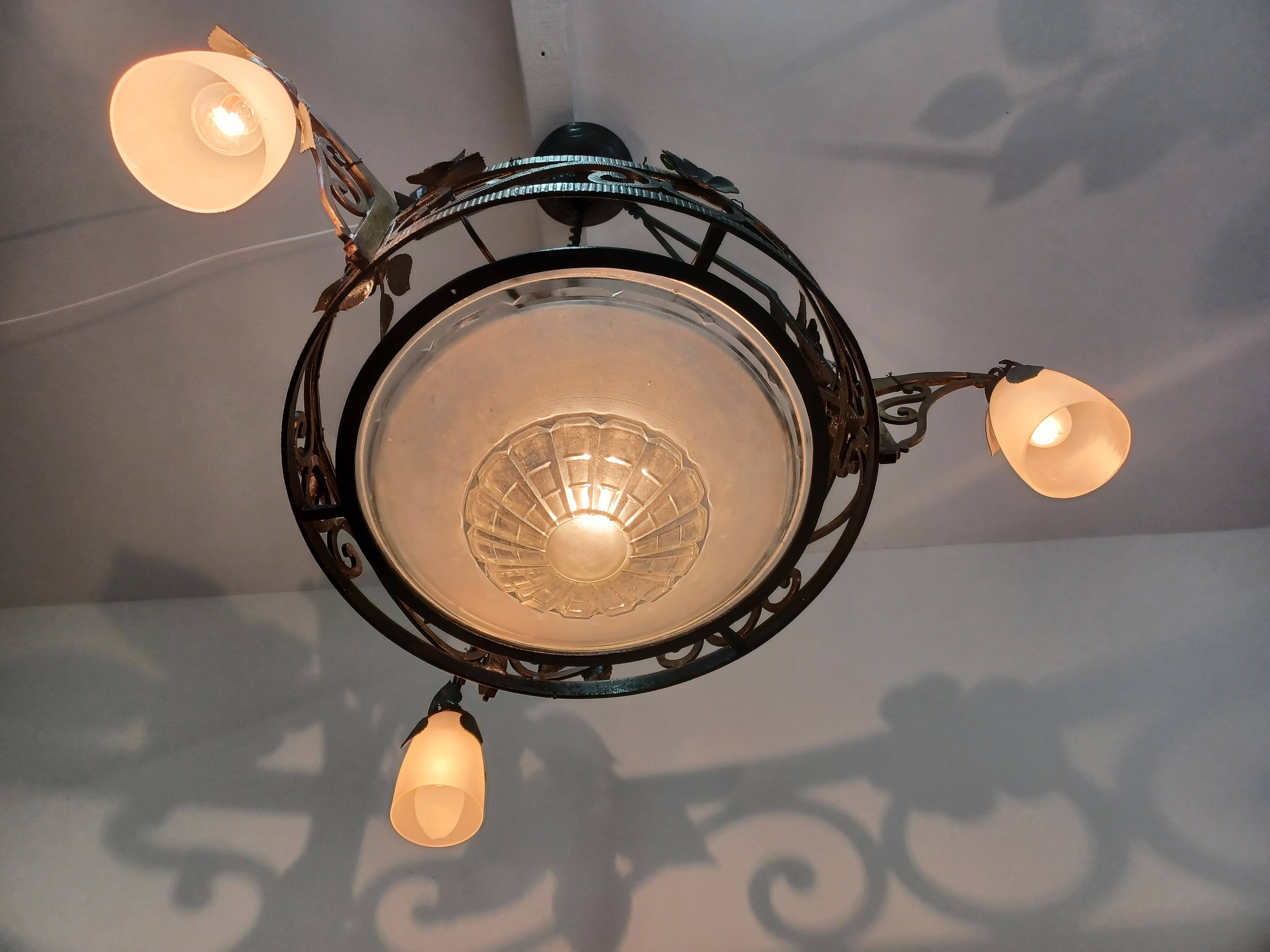 Art Deco chandelier