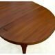 Scandinavian teak round dining table by Paris, tv furniture 1960