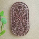 Enameled cast iron trivet