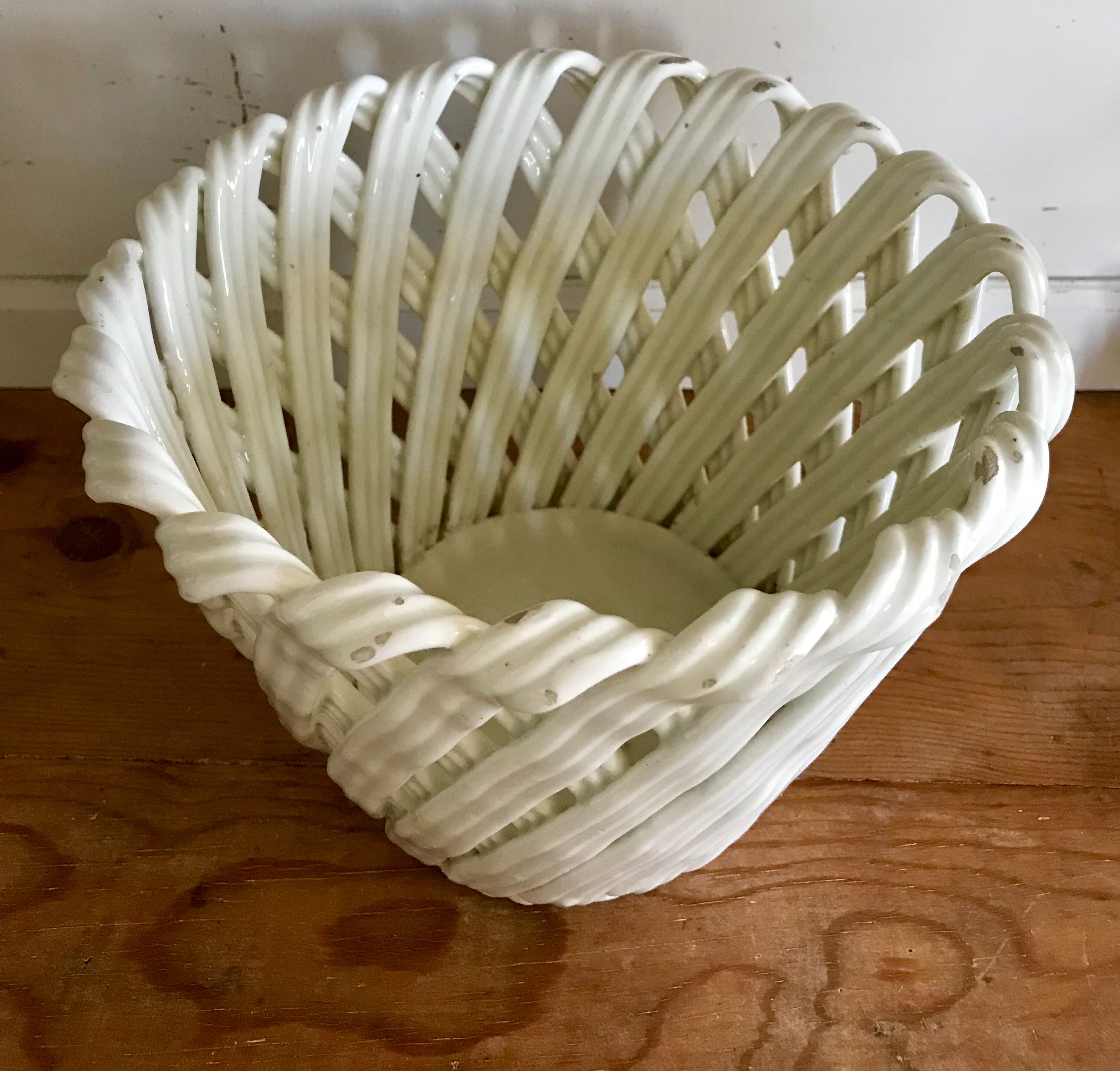 Braided ceramic pot cover