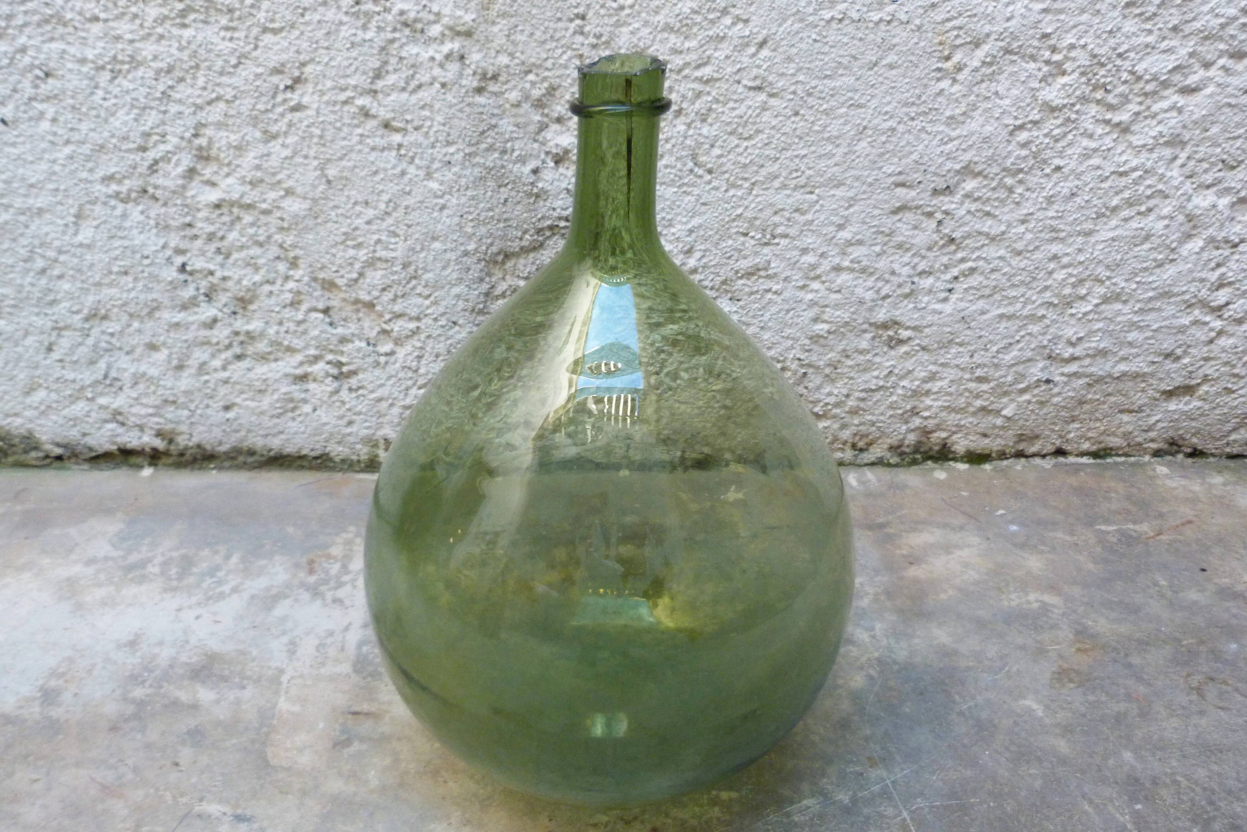 Old demijohn 13/14l