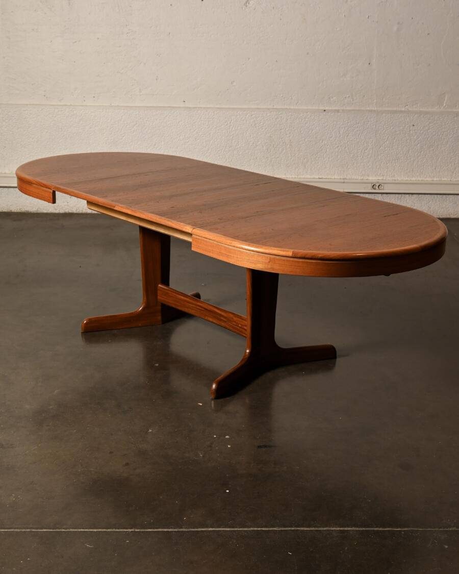 Table en teck 4 rallonges