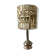 Vintage lamp published by Pettini Stiga and fabric shade Güell Lamadrid, Italy.