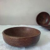 Set of wooden appetizer cups